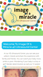 Mobile Screenshot of imageofamiracle.com